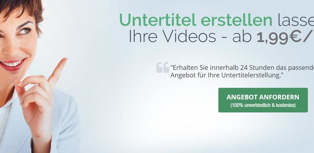 Untertitel erstellen: Inhalte sichtbar machen und Sichtbarkeit steigern